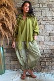 Larc Poet Blouse Olive